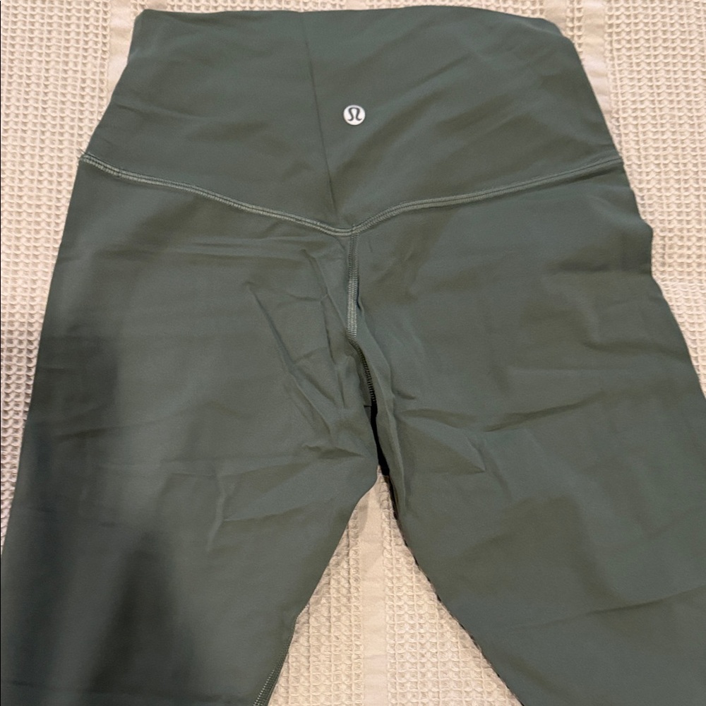 Brand New Never Worn Lululemon Green Leggings